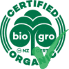 BioGro zertifiziert
