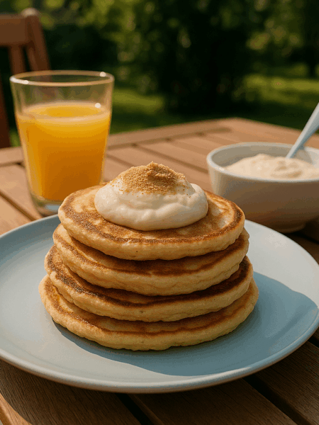 gesundes pankakes rezept
