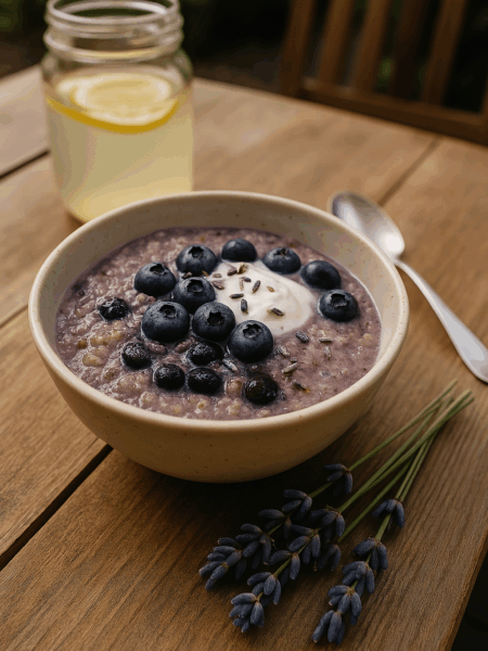 Haferflocken-Porridge Manuka Honig