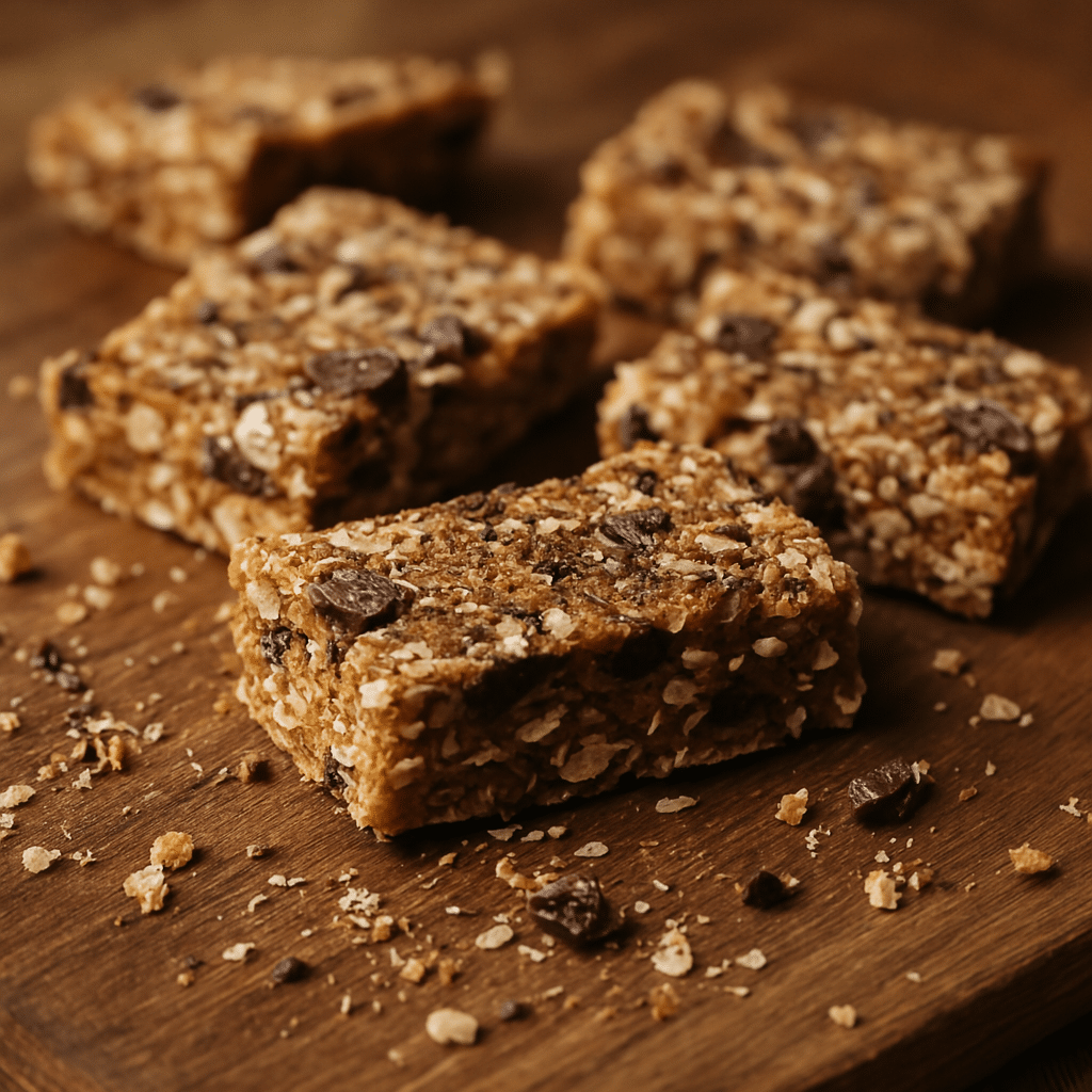 Müsliriegel selber machen mit Haferflocken