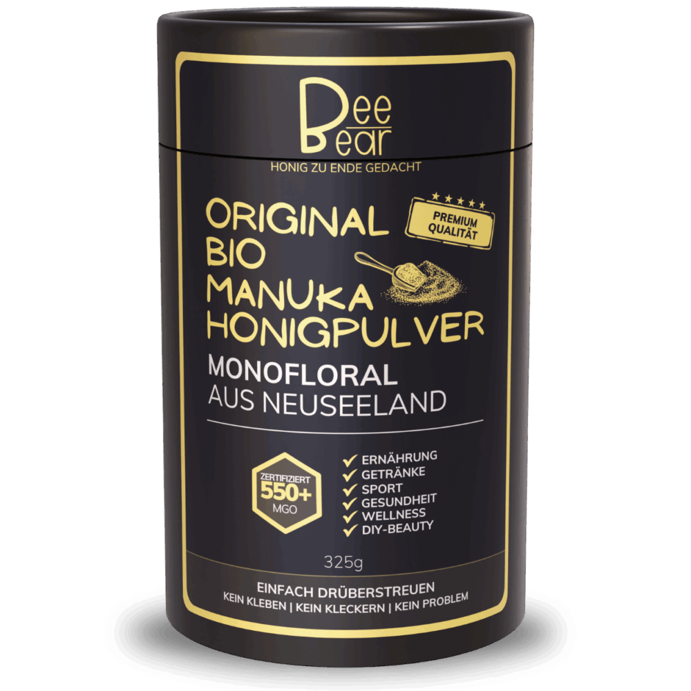 Bio Manuka Honigpulver MGO 550+ aus Neuseeland