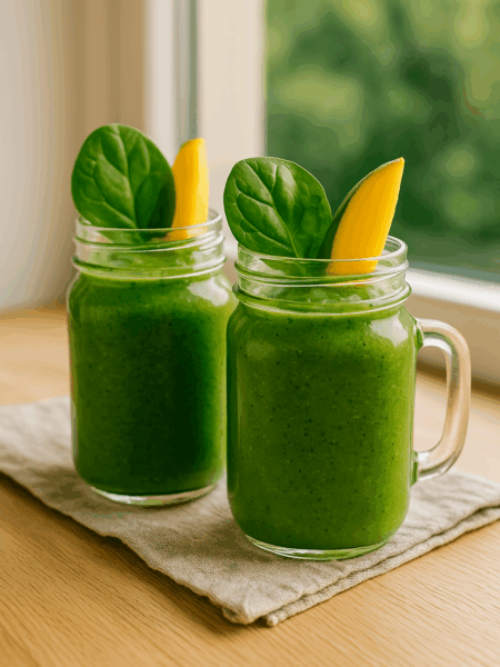 Spinat-Mango Smoothie