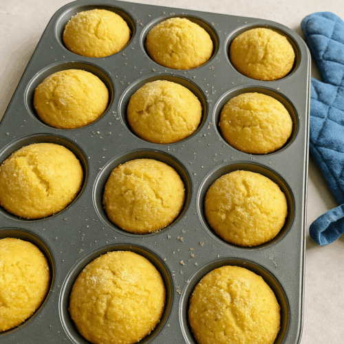 Zitronen-Muffins saftig