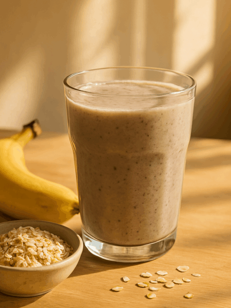 gesunder Smoothie Frühstück